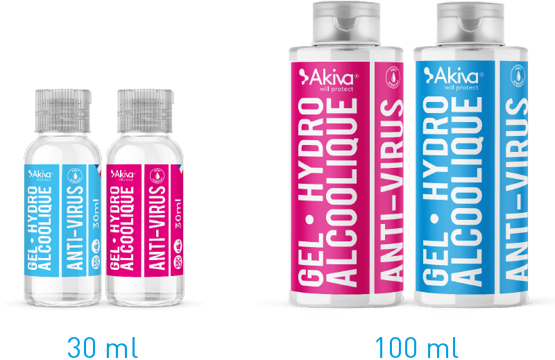 Flacons 30ml, 100ml